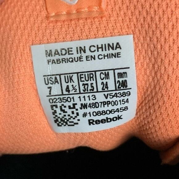 Reebok Realflex 3D Fuseframe Running Shoes Blue Orange Size 7 - Picture 9 of 9